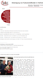 Mobile Screenshot of kulturanker-herford.de